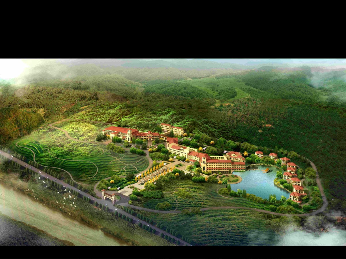 呼和浩特酒莊鳥(niǎo)瞰(1)